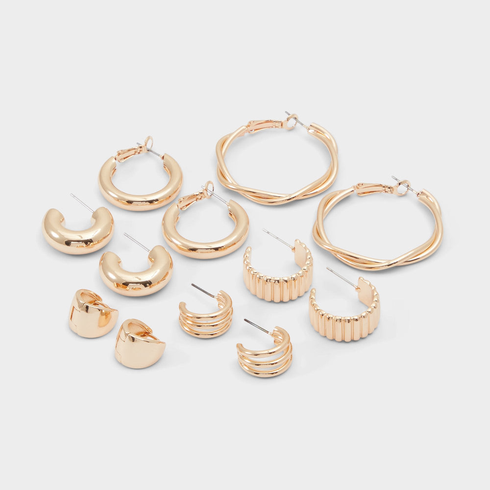 Aldo Carenalieta Gold Women's Earrings - Hoop earrings