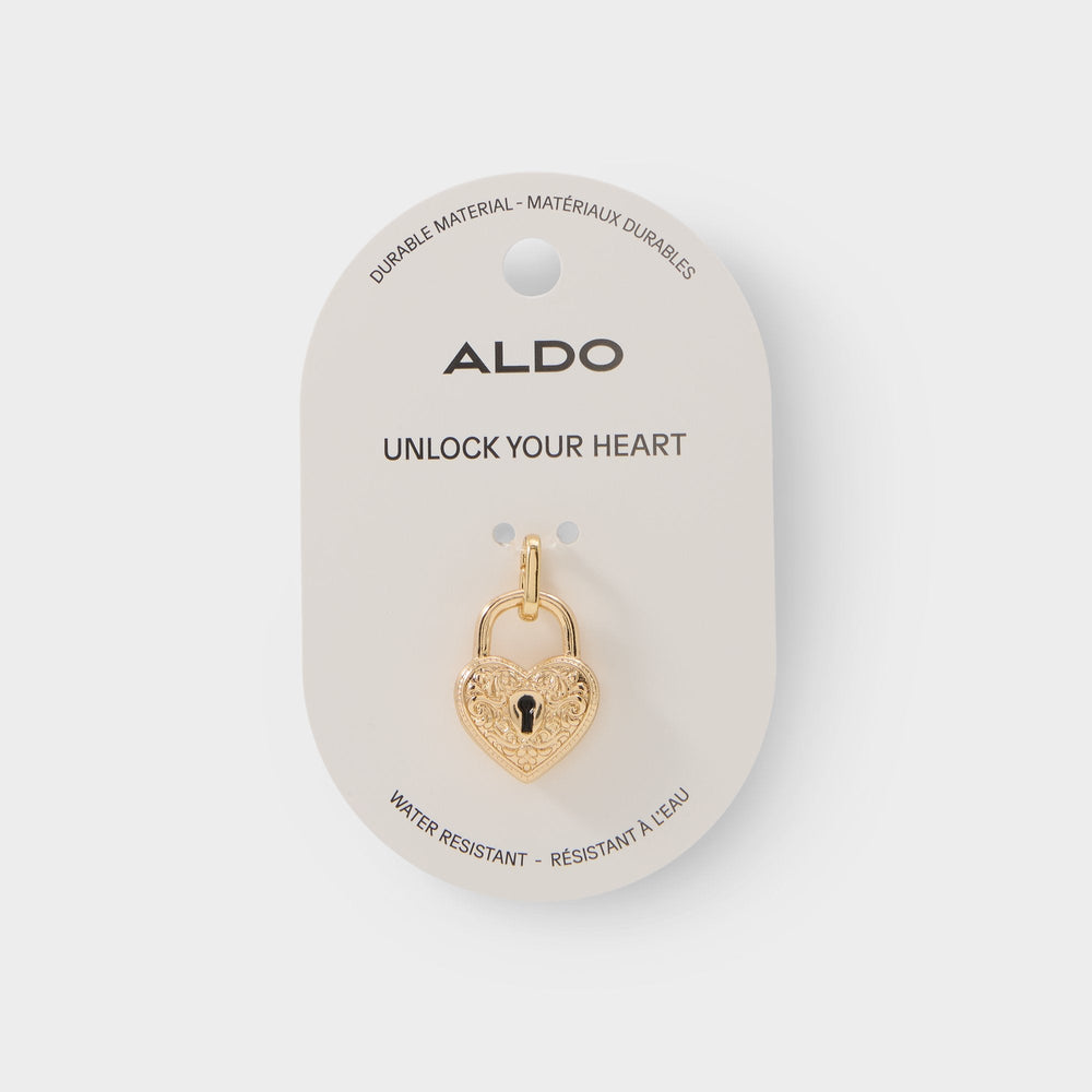 Aldo Heartlock in Gold - Jewelry charm