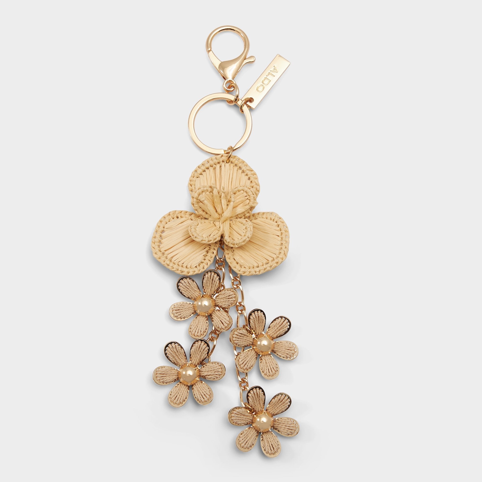 Aldo Havven Beige Women's Bag Charms & Keychains - Bag charm