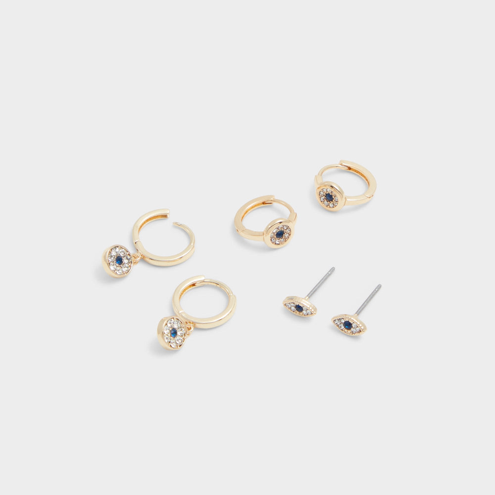 Aldo Pelevin Light Blue Women's Earrings - Hoop earrings