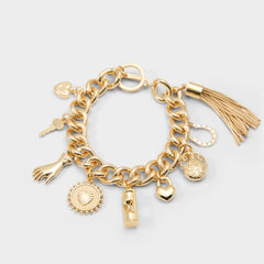 Aldo Charmara in Gold - Charm bracelet