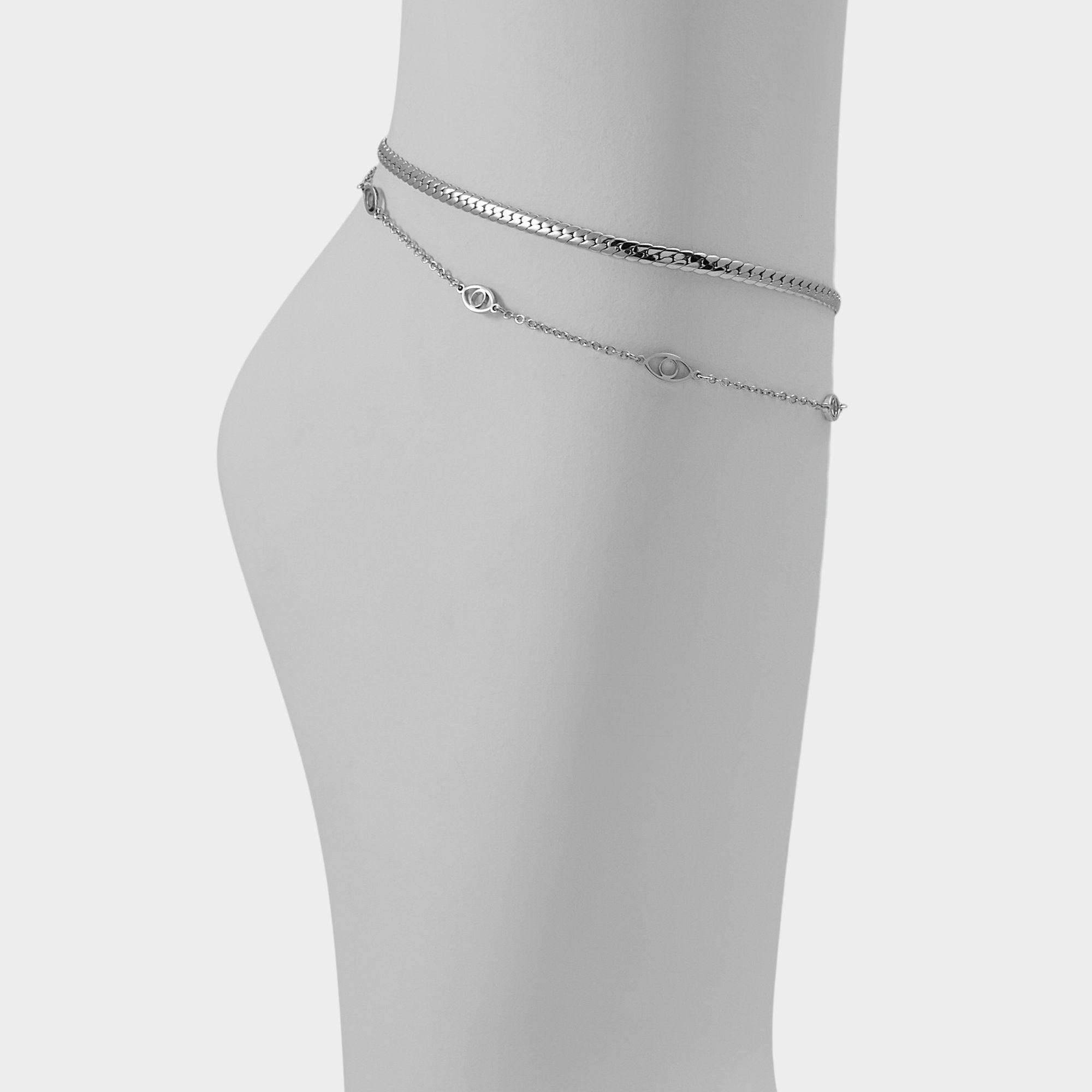 Aldo Gifted Silver Women's Stainless Steel - Anklet