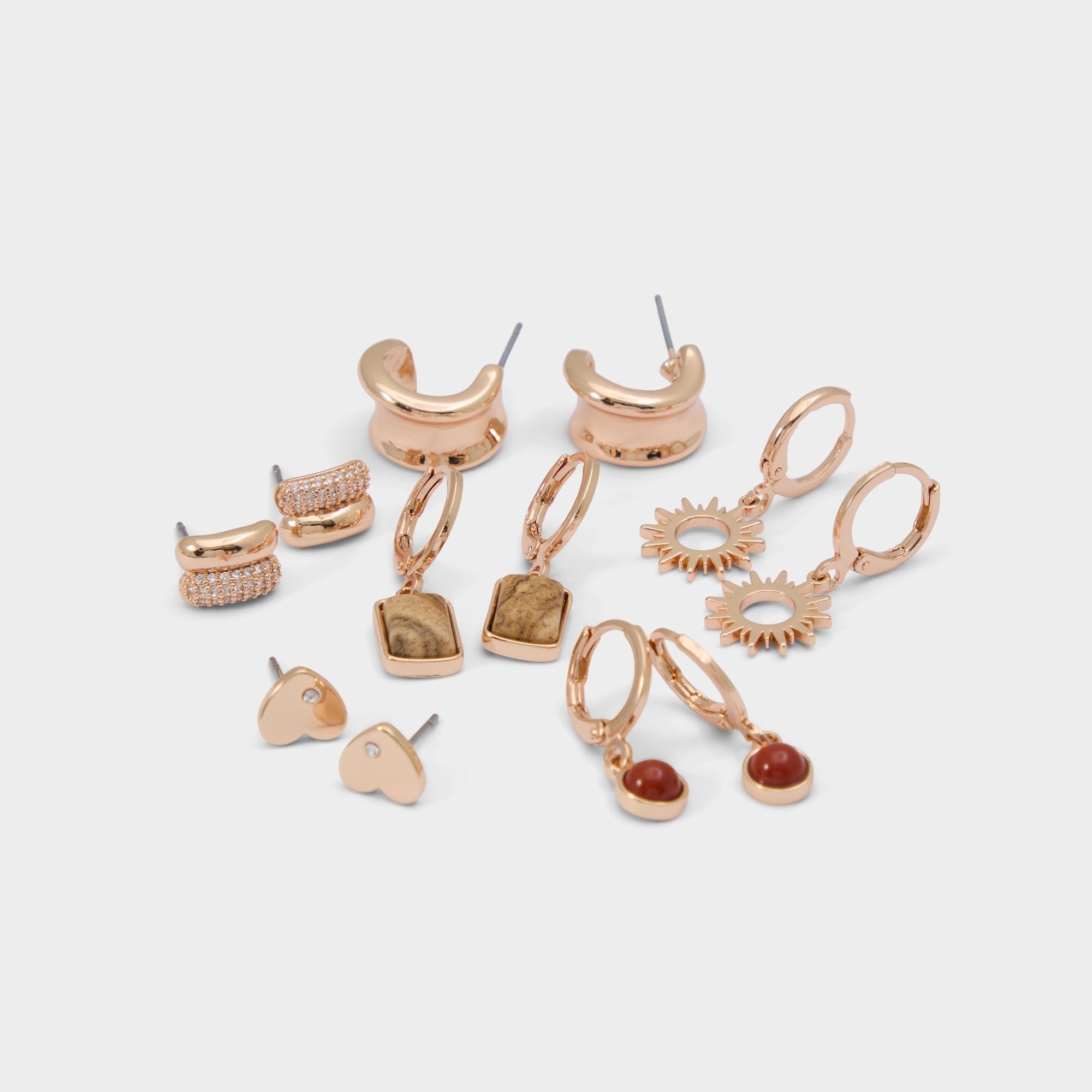 Aldo Everlly Other Brown Women's Earrings - Earring set