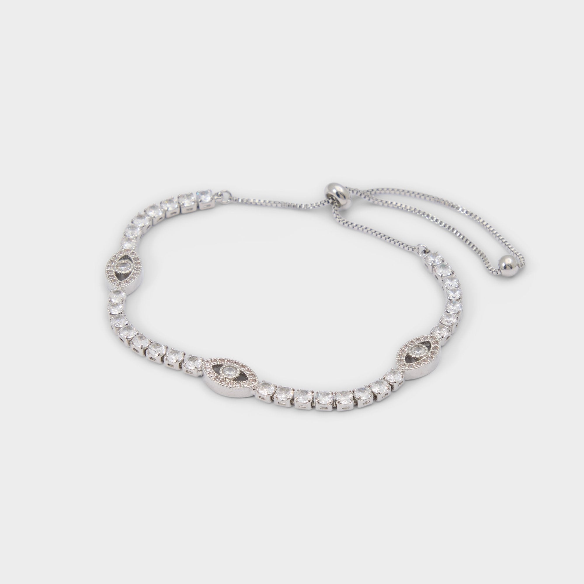 Aldo Kaomamar in Silver Clear Multi - Bracelet