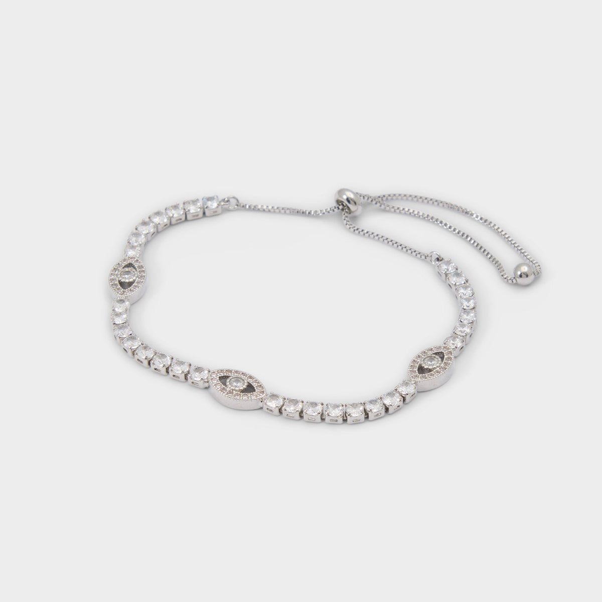 Aldo Kaomamar in Silver Clear Multi - Bracelet