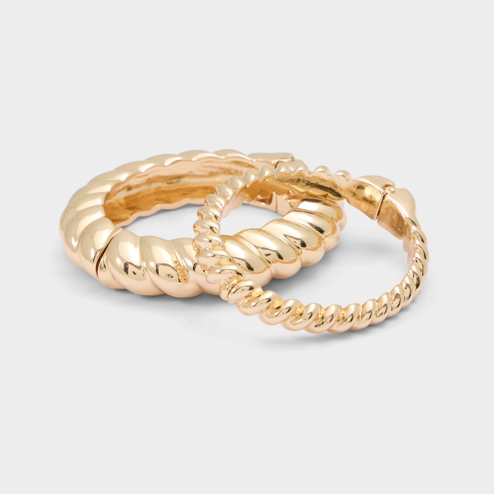 Aldo Twistedd in Gold - Bangle bracelet