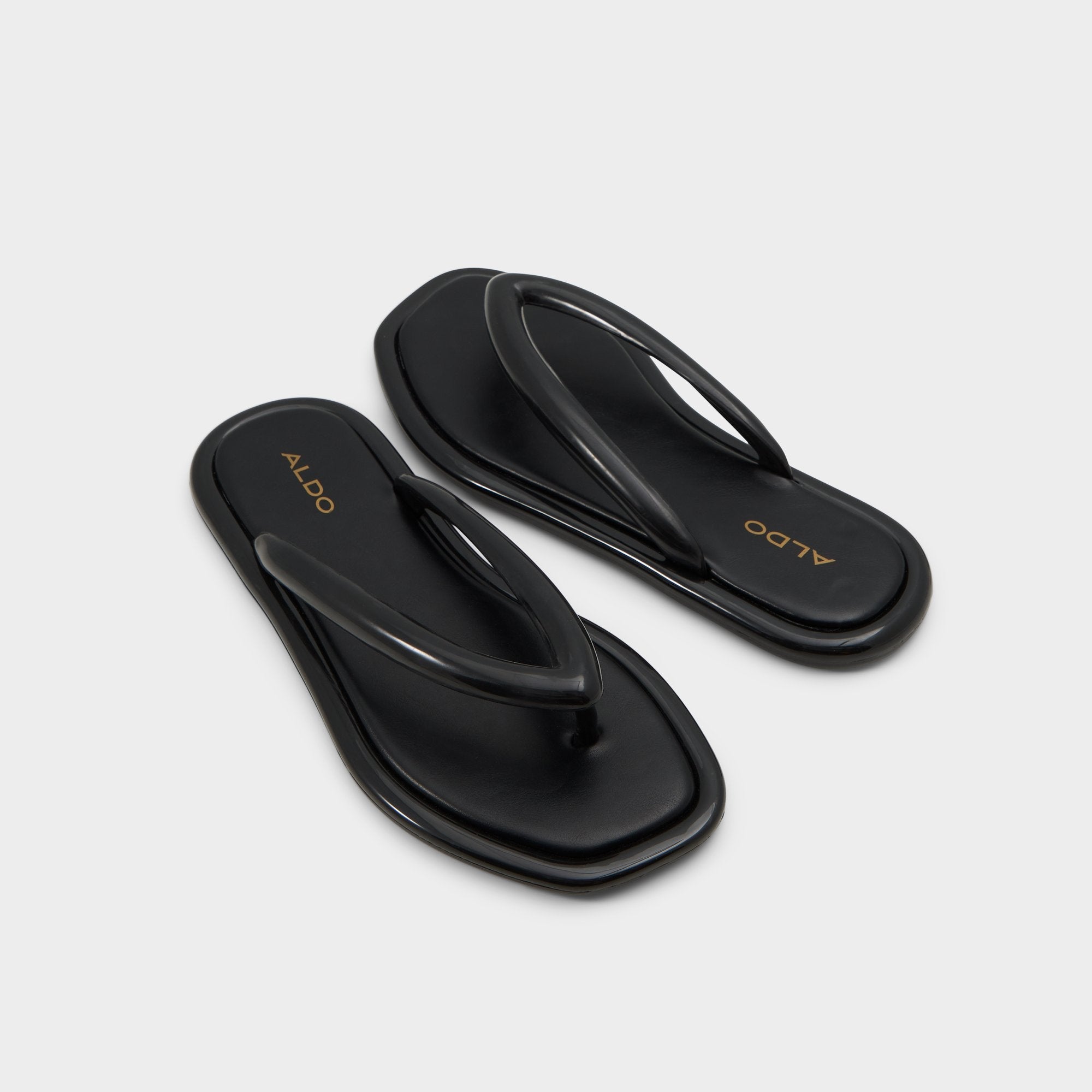 Aldo Sunnystrolls in Black - Jelly sandal