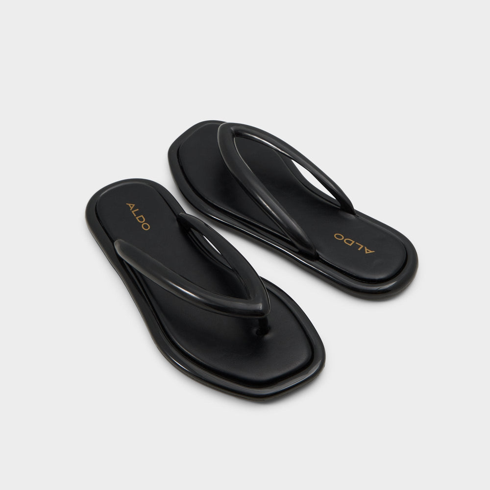Aldo Sunnystrolls in Black - Jelly sandal
