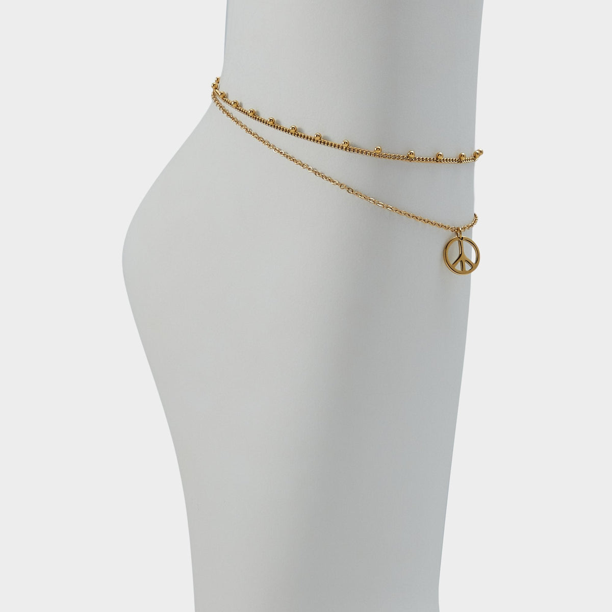 Aldo Peacelove Gold Women's Stainless Steel - Anklet