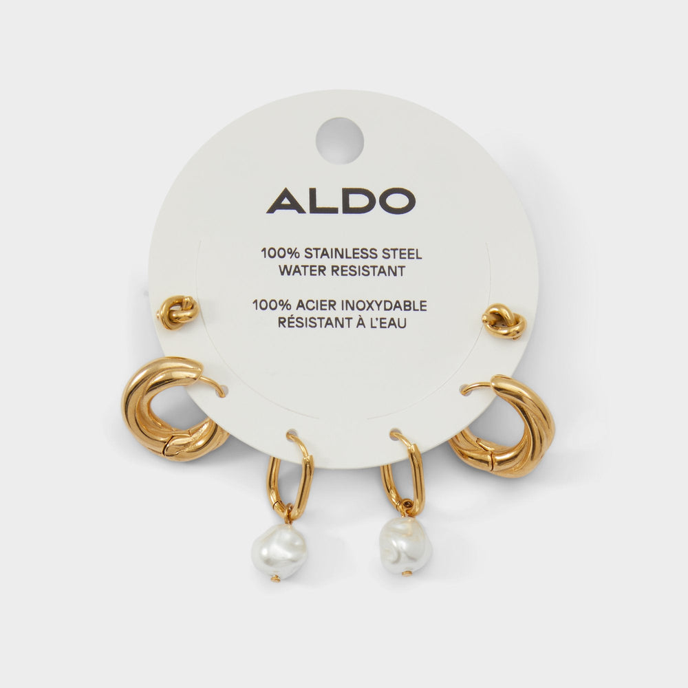 Aldo Loveknots Gold Women's Aldo Sport Club - Earrings