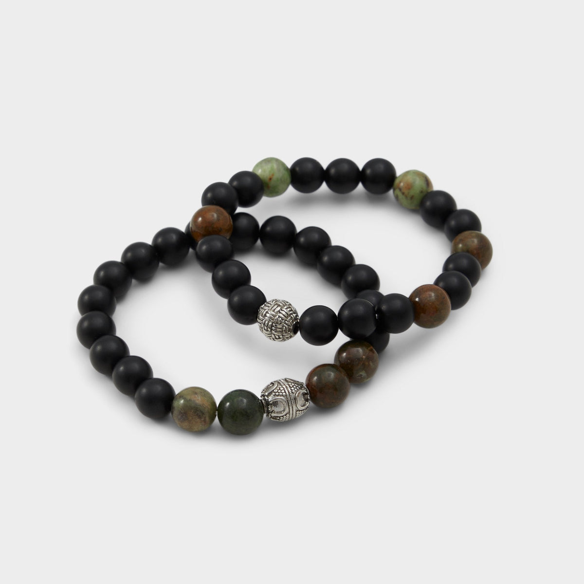 Aldo Bompietra Dark Green Men's Jewelry - Bracelet