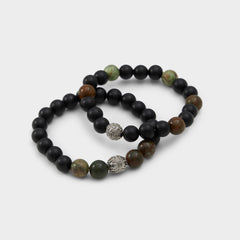 Aldo Bompietra Dark Green Men's Jewelry - Bracelet