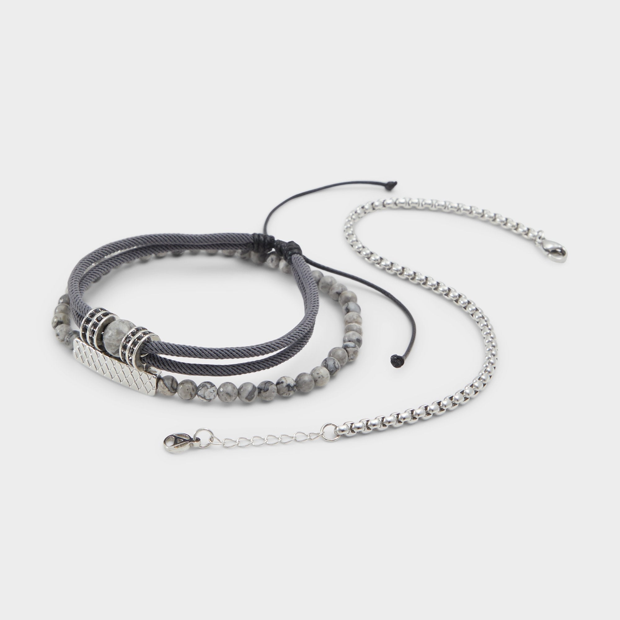 Aldo Walldorf Grey Men's Jewelry - Bracelet