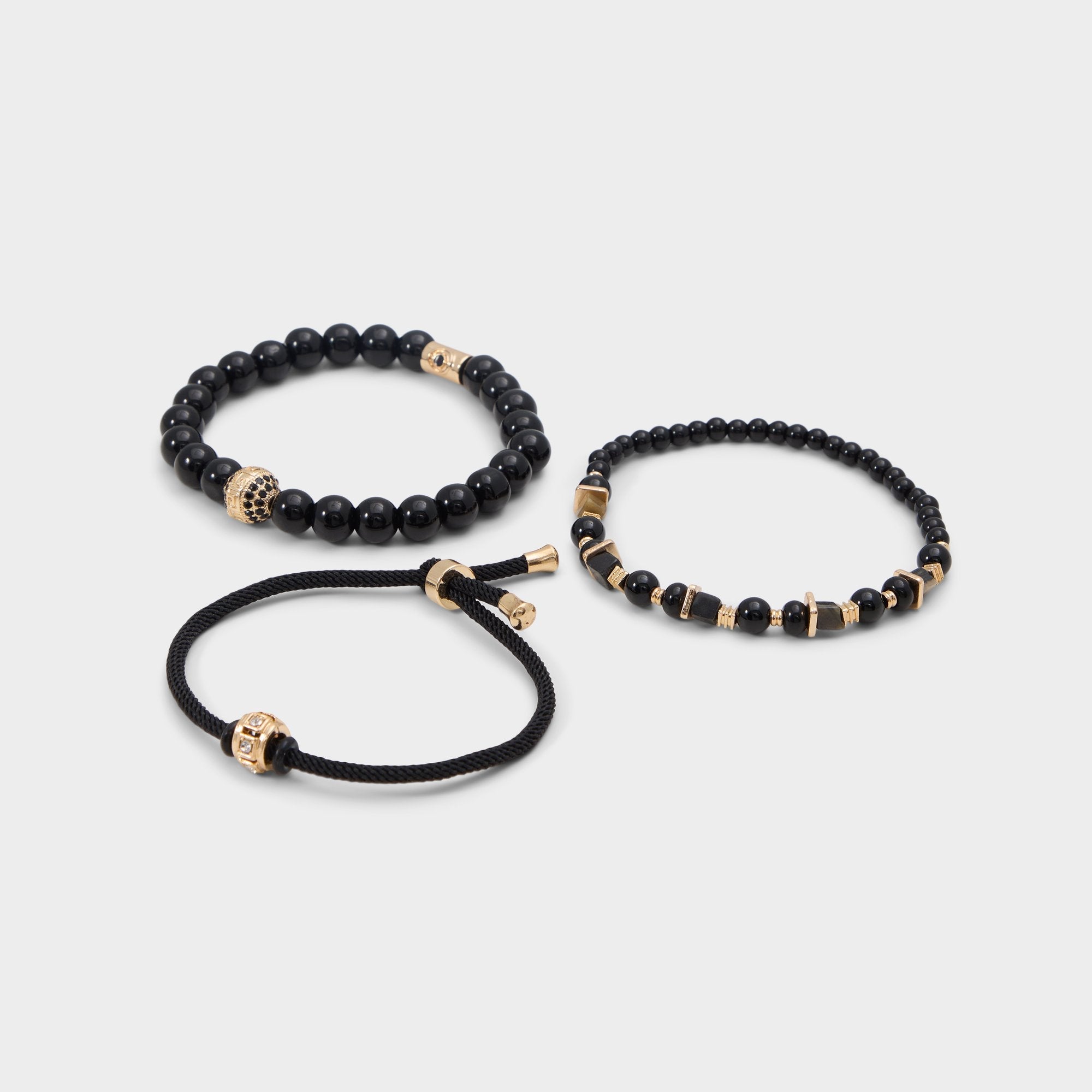 Aldo Justin in Black Gold Multi - Bracelet