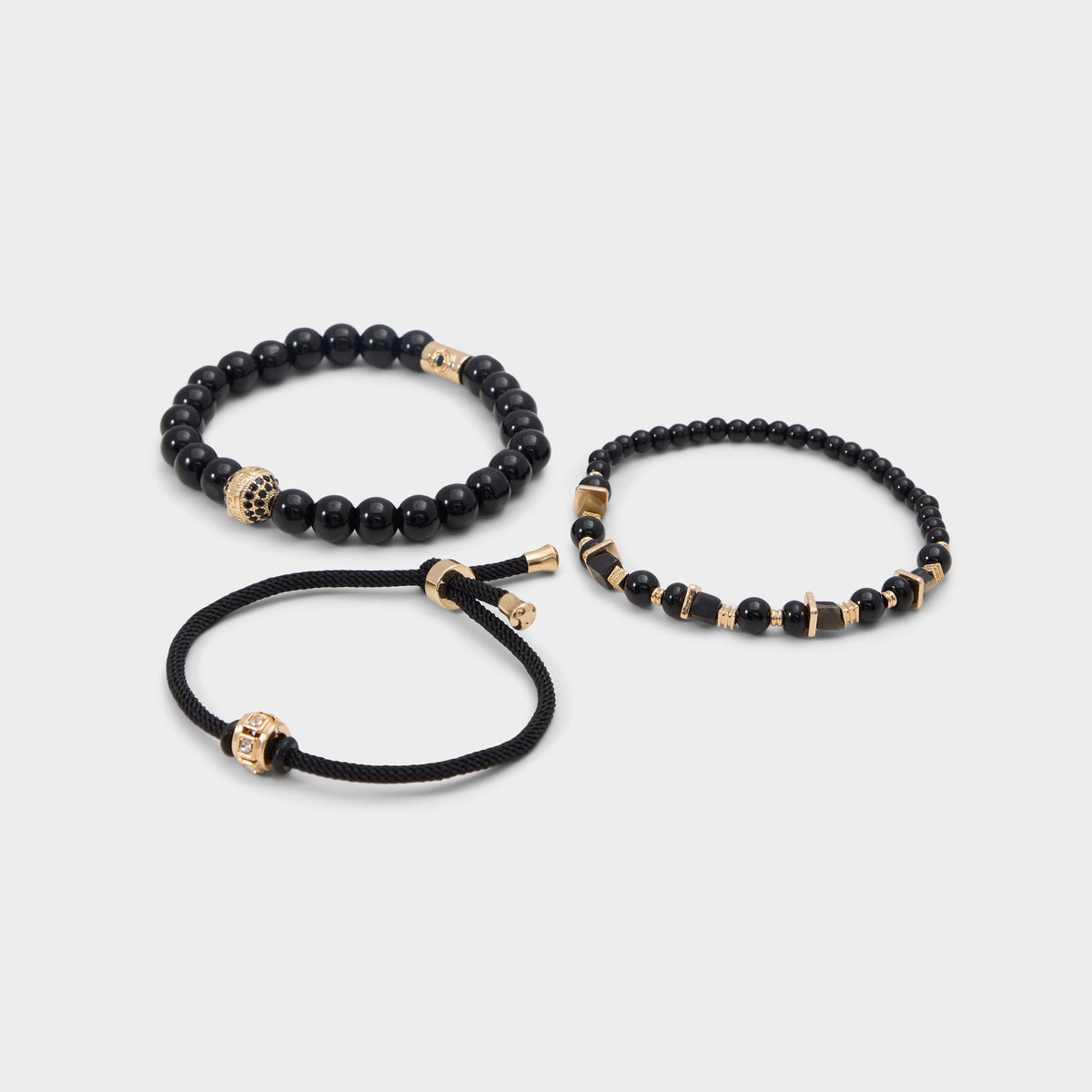 Aldo Justin in Black Gold Multi - Bracelet